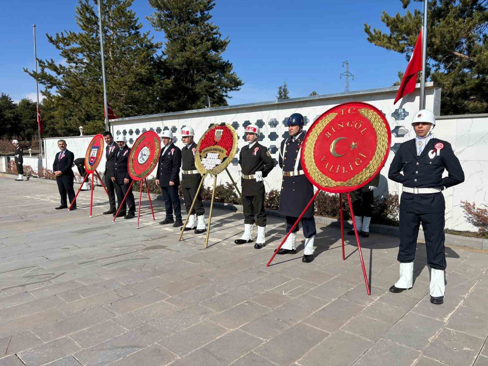 Bingöl’de 18 Mart Çanakkale Zaferi ve Şehitleri Anma Günü programı
