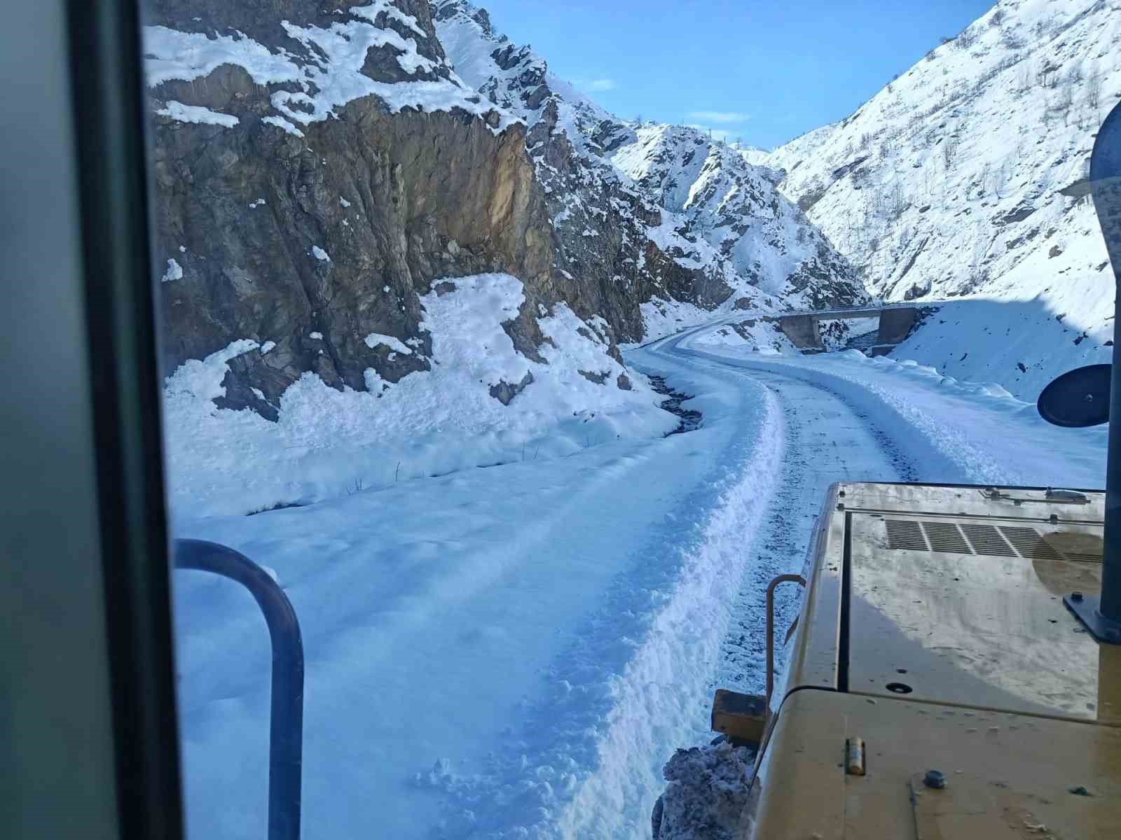 Bingöl’de kapalı köy yolları bir bir açılıyor
