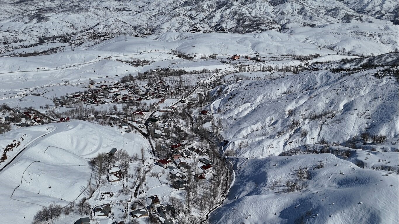 Bingöl’de kar sonrası güzel manzaralar ortaya çıktı
