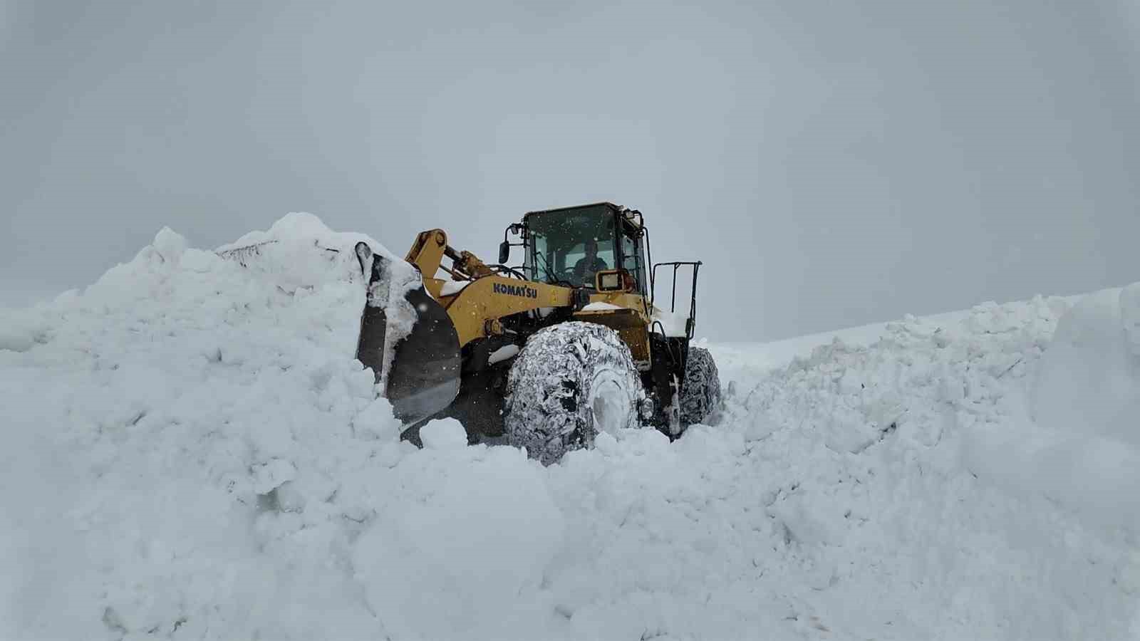 Bingöl’de karla mücadele sürüyor: Açılan bazı köy yolları tipi nedeniyle yeniden kapandı
