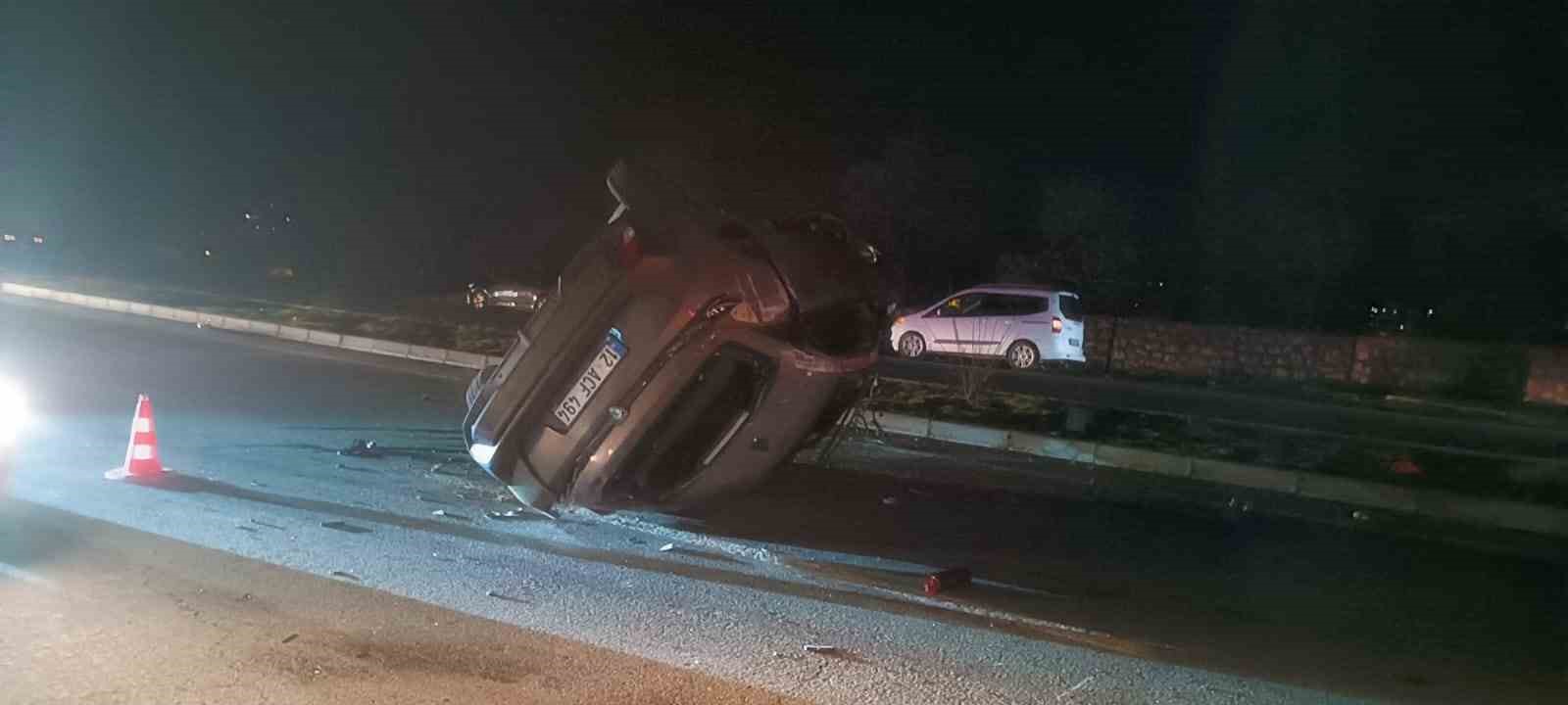 Bingöl’de trafik kazası: 3 Yaralı
