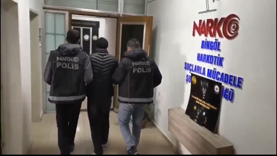 Bingöl’de uyuşturucu operasyonu: 1 tutuklama
