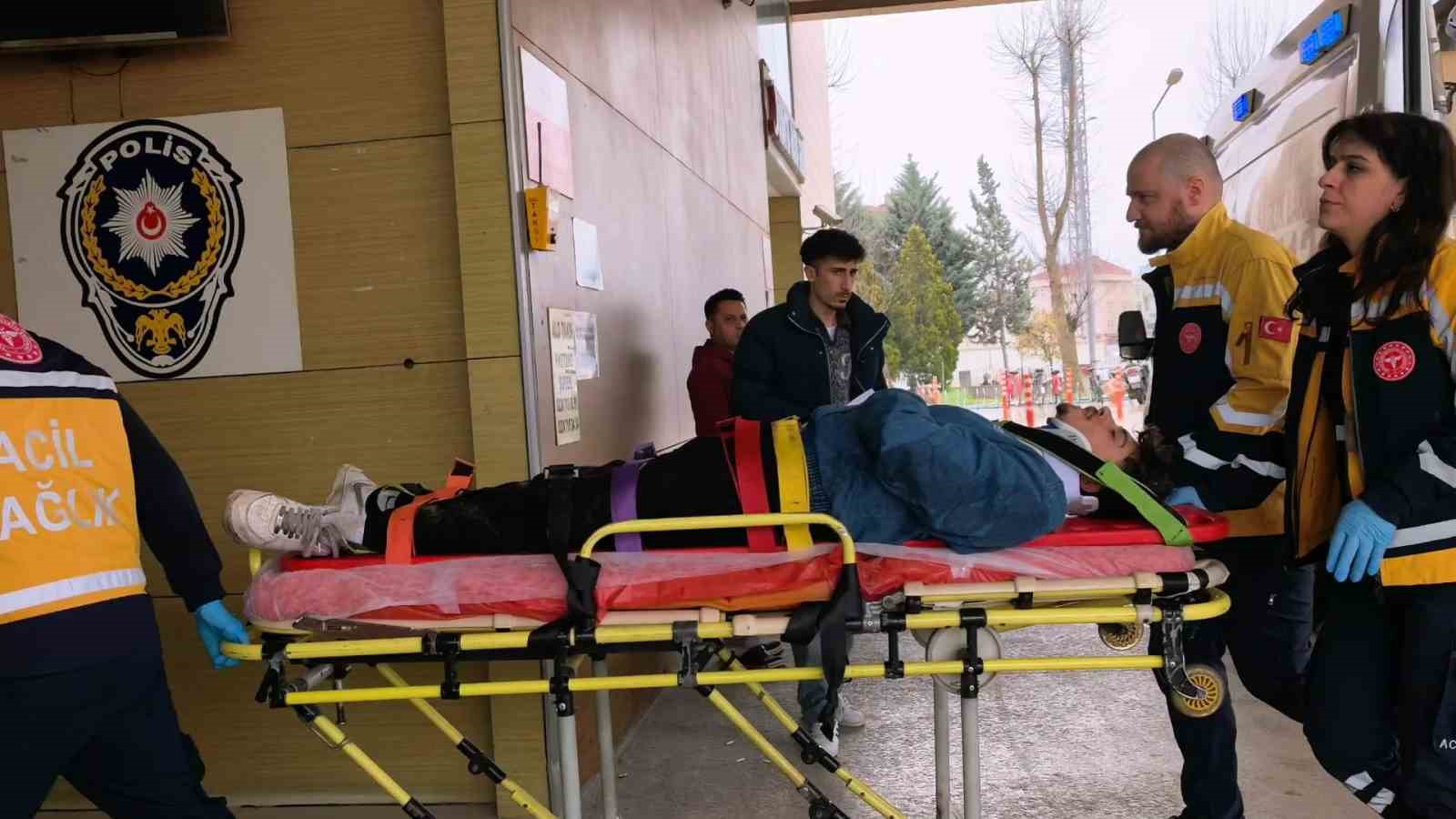 Bir anlık dalgınlık kazayı getirdi
