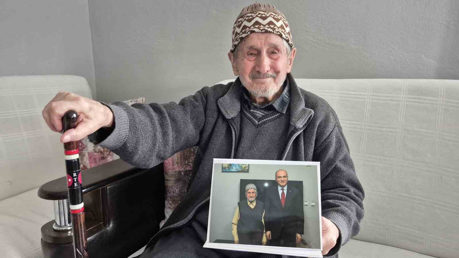 Bir asırlık ömre tanıklık eden Yılmaz’dan, Erdoğan’a anlamlı sözler: "O benim manevi torunum"
