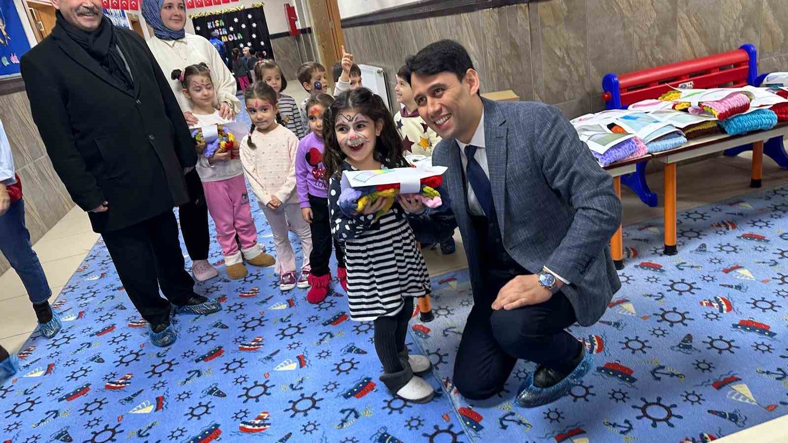 ’Bir Atkı Bin Umut’ projesiyle minik hayaller gerçeğe dönüştü
