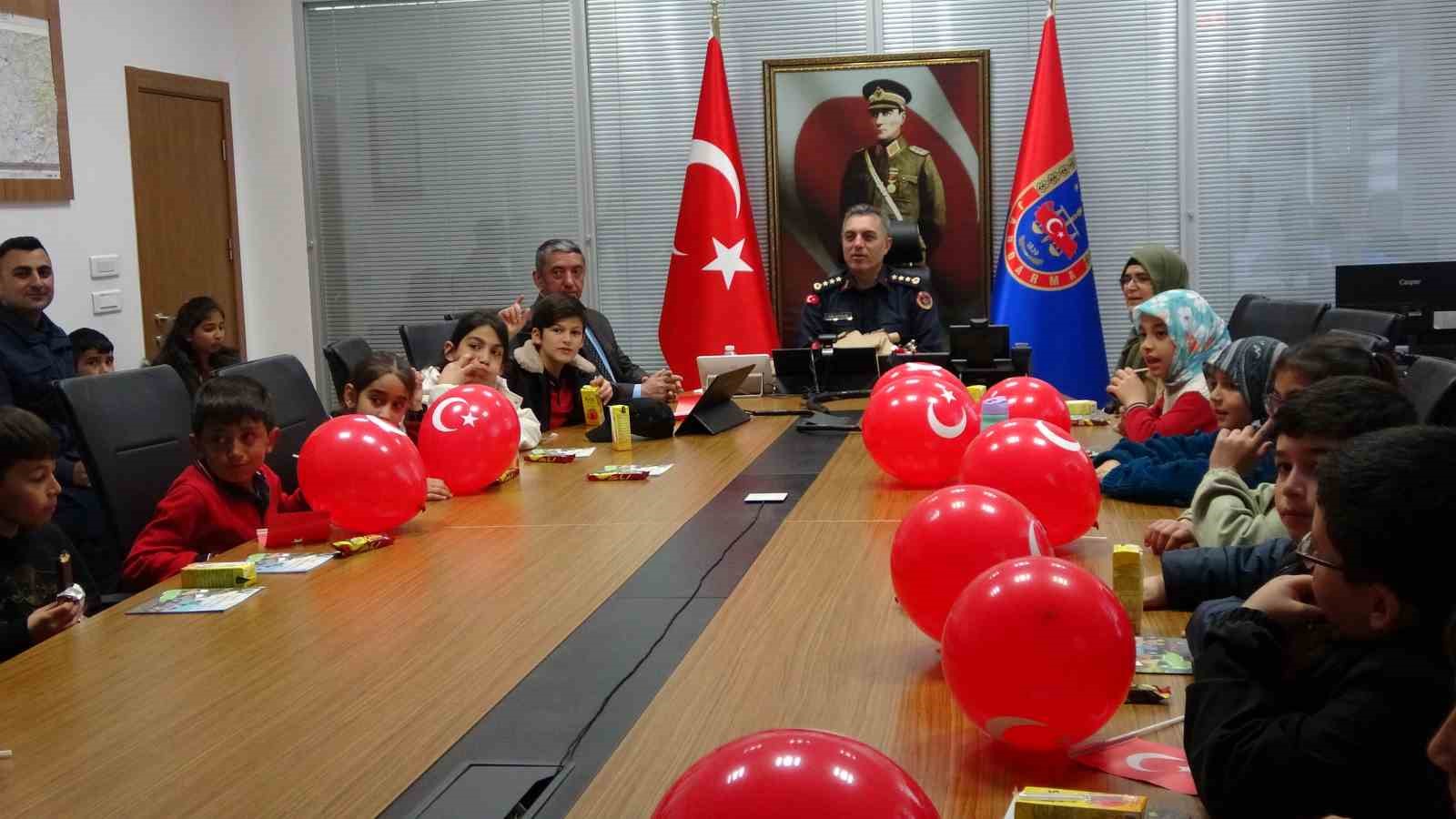 Bir günlüğüne Yozgat İl Jandarma Komutanı oldular
