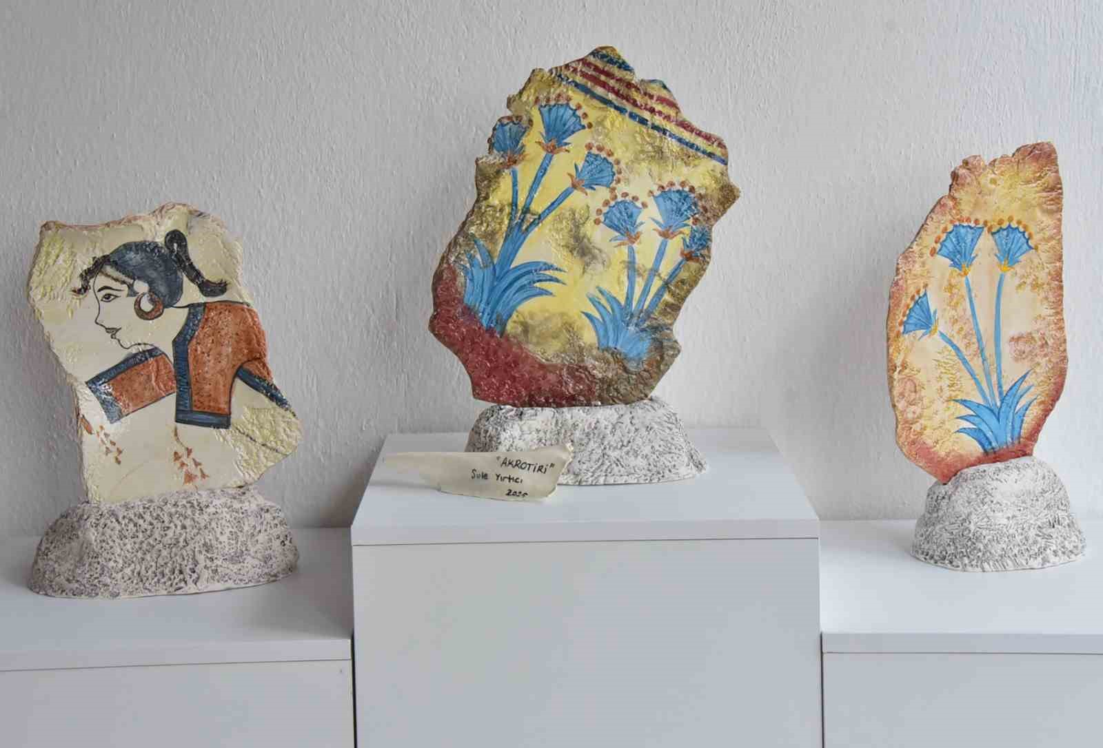 ‘Bir Minos Hikâyesi’ sergisi açıldı
