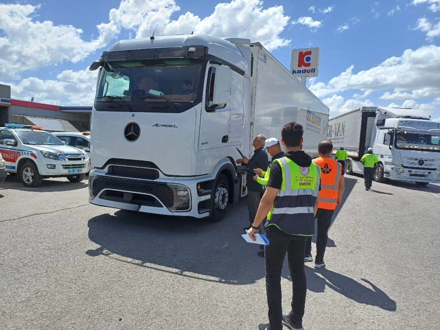 Bir yılda 285 bin araç kontrol edildi
