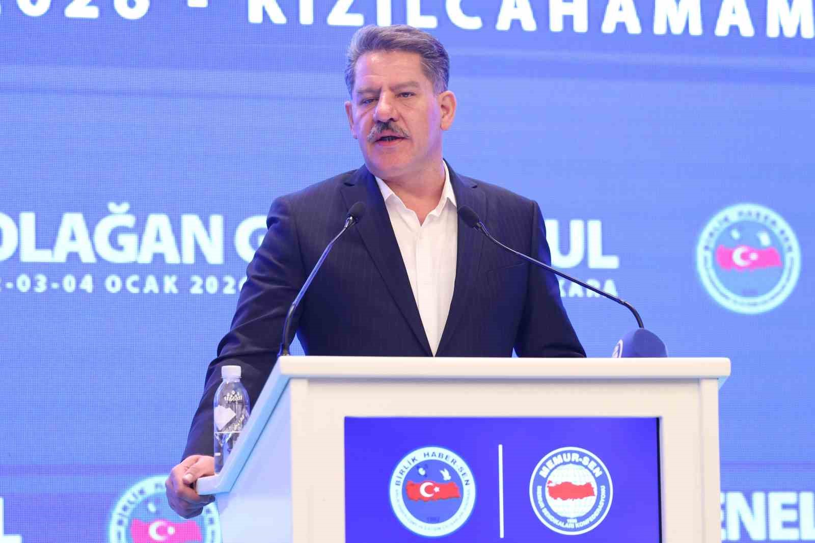 Birlik Haber-Sen 8. Olağan Genel Kurulu’nda Ömer Budak güven tazeledi
