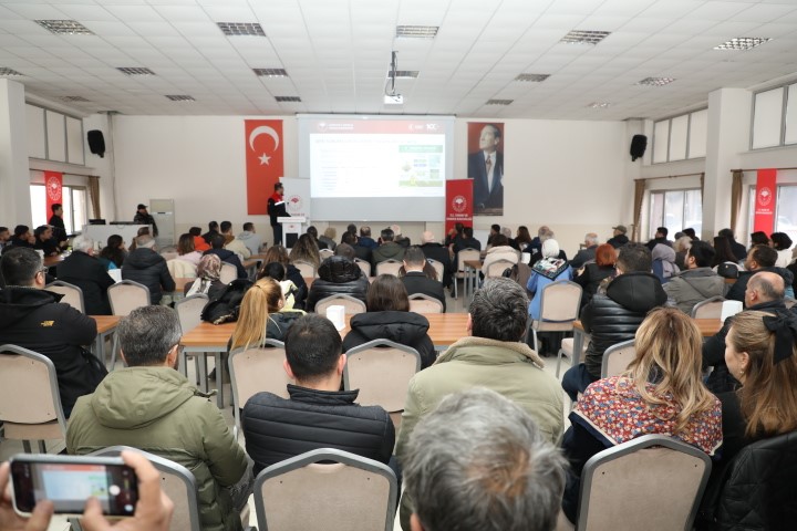 Bitki koruma ürünleri hakkında bilgilendirme toplantısı yapıldı
