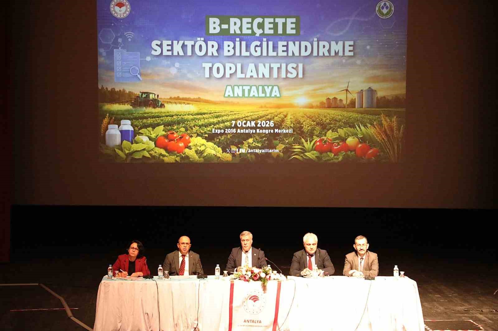 Bitki koruma ürünlerinin doğru kullanımı izlenecek
