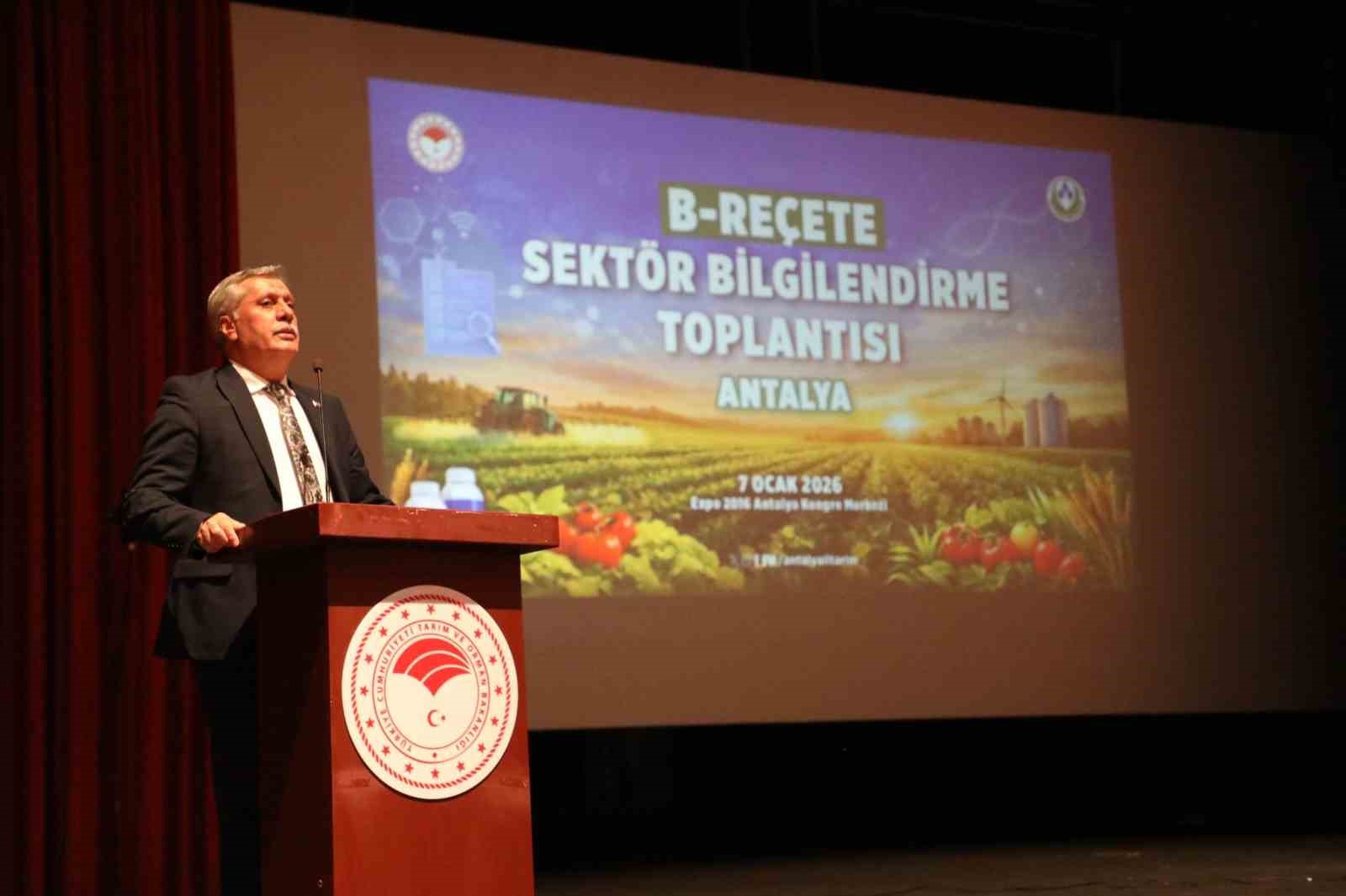 Bitki koruma ürünlerinin doğru kullanımı izlenecek
