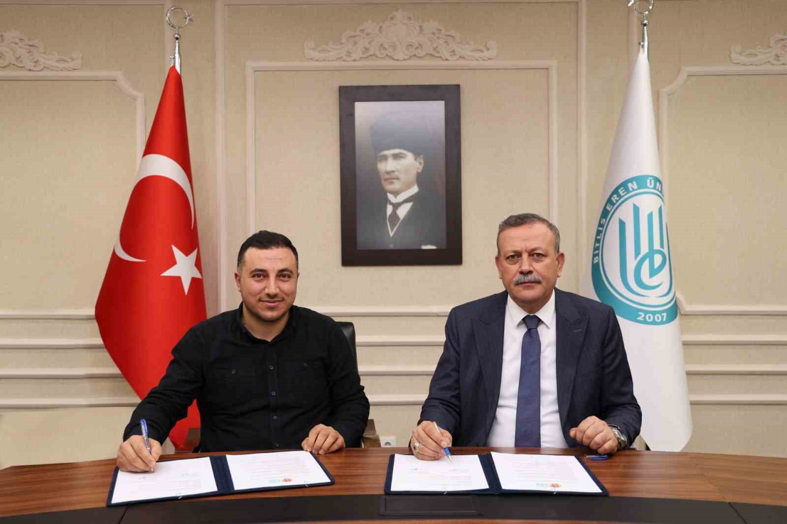 Bitlis Eren Üniversitesi ile BİGACEM arasında işbirliği protokolü imzalandı
