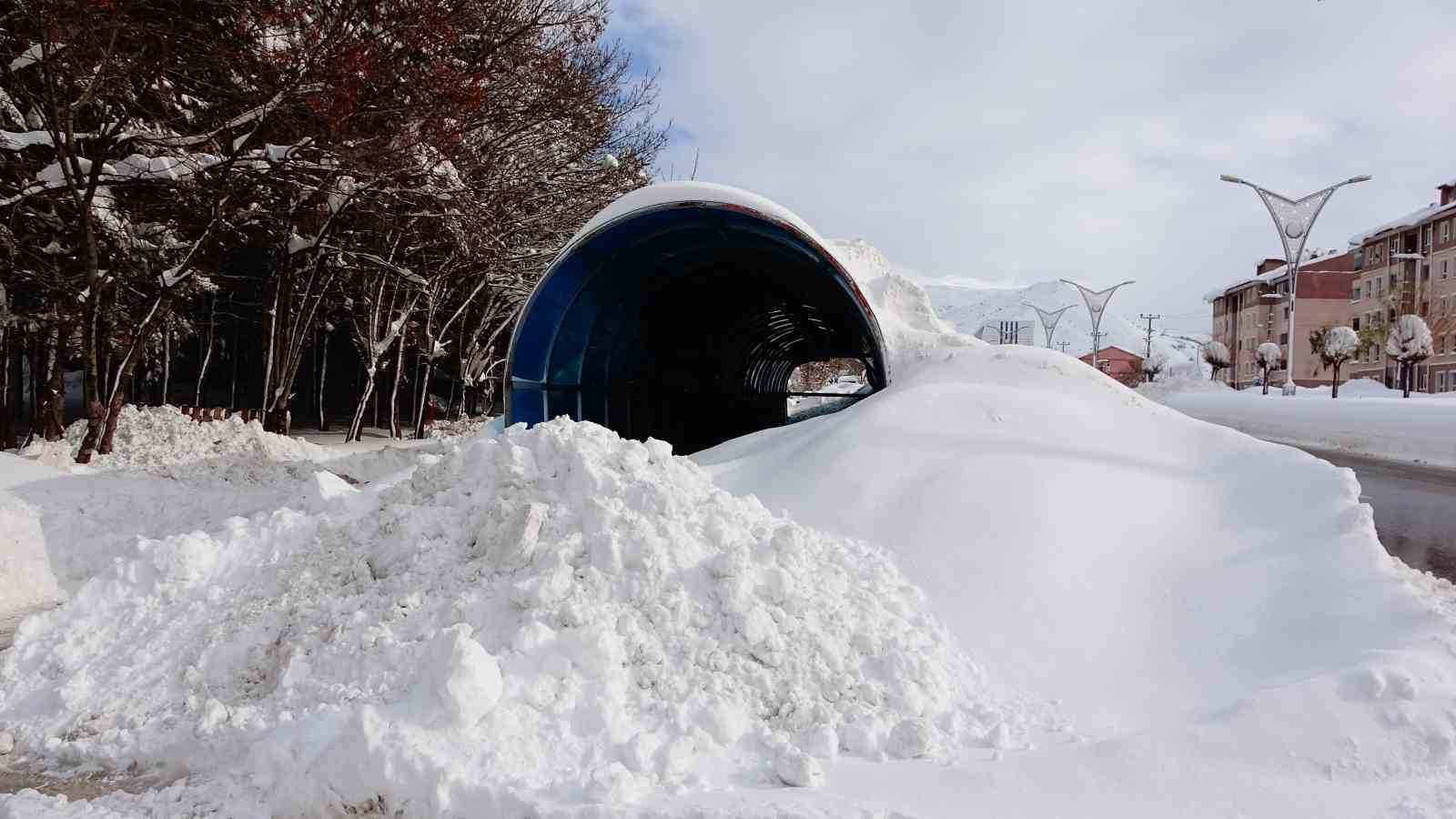 Bitlis kara gömüldü: 294 köy yolu ulaşıma kapandı
