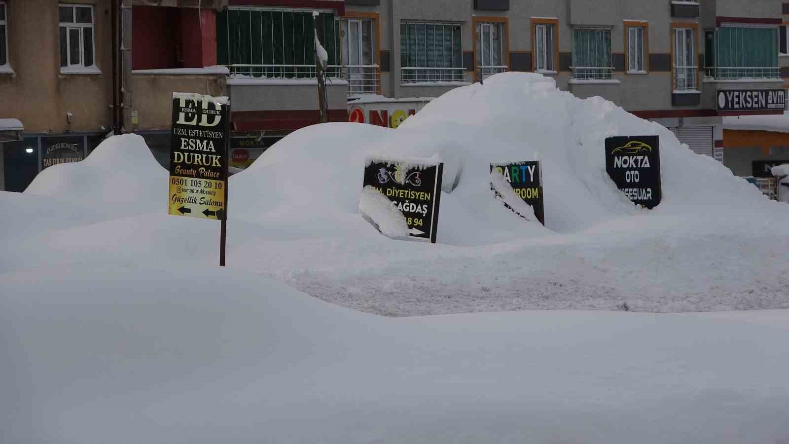 Bitlis mart ayında kara gömüldü
