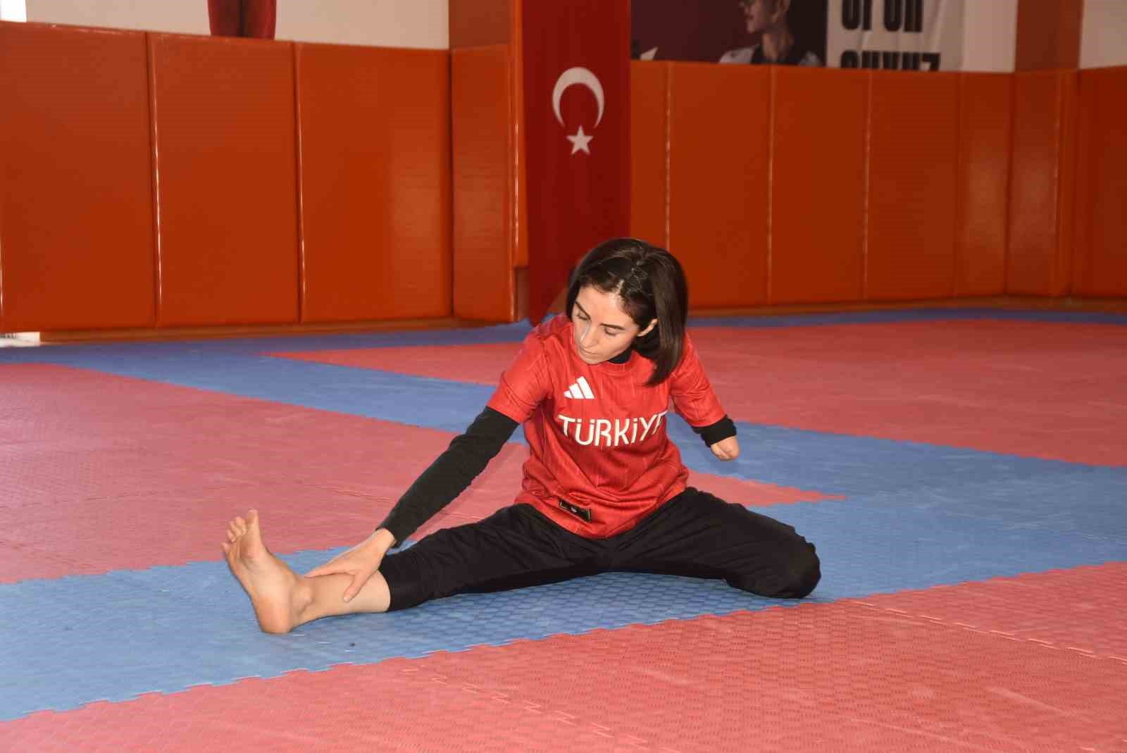 Bitlisli taekwondocu Nurcihan Ekinci’nin hedefi 2032 Paralimpik Oyunları
