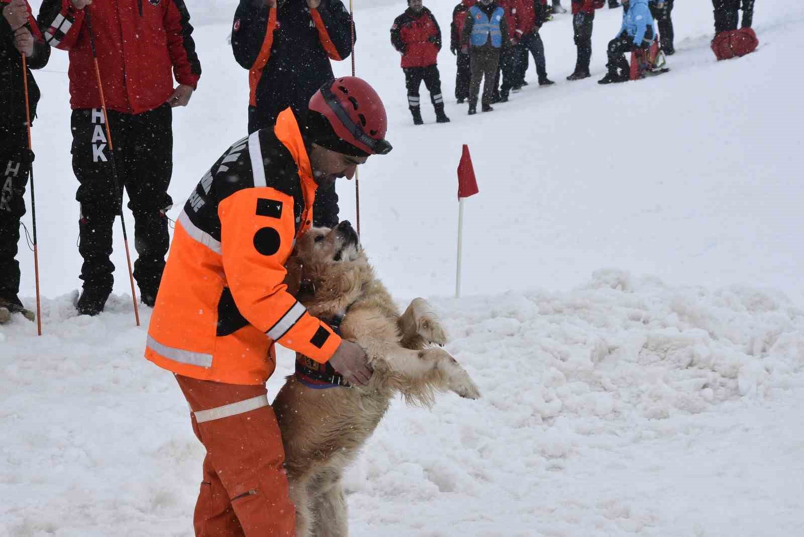 Bitlis’te çığ tatbikatı gerçeğini aratmadı
