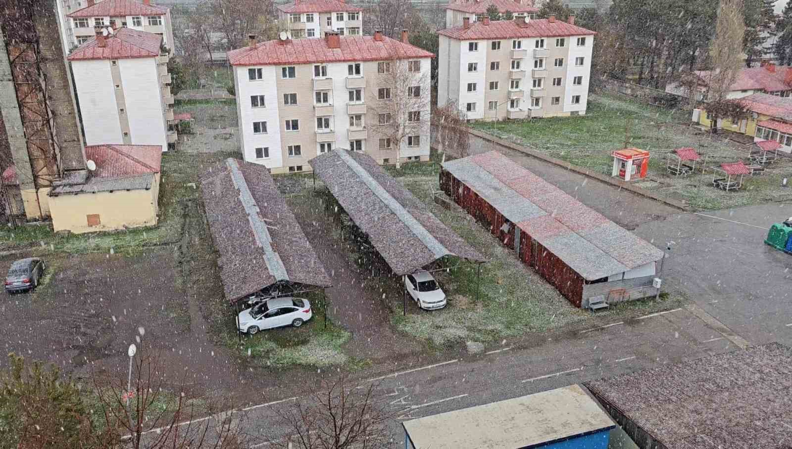 Bitlis’te dolu yağışı

