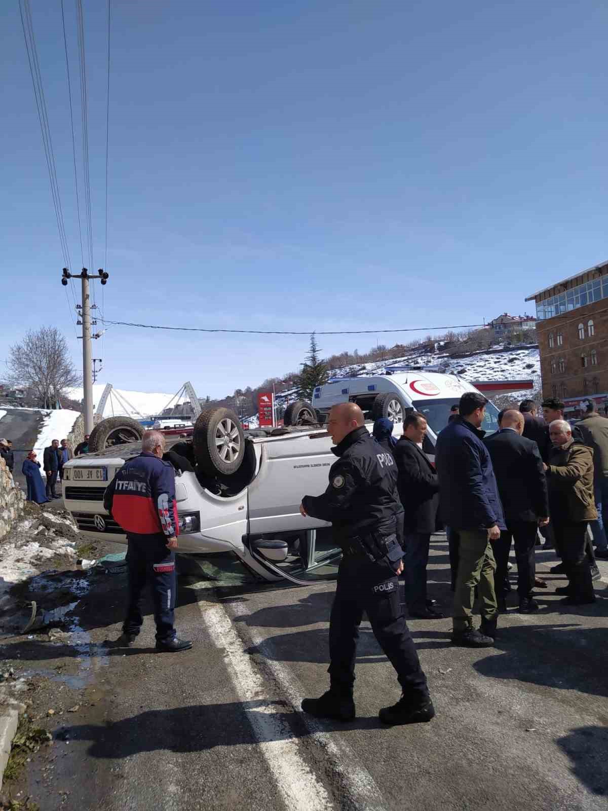 Bitlis’te iki ayrı kaza: 12 yaralı
