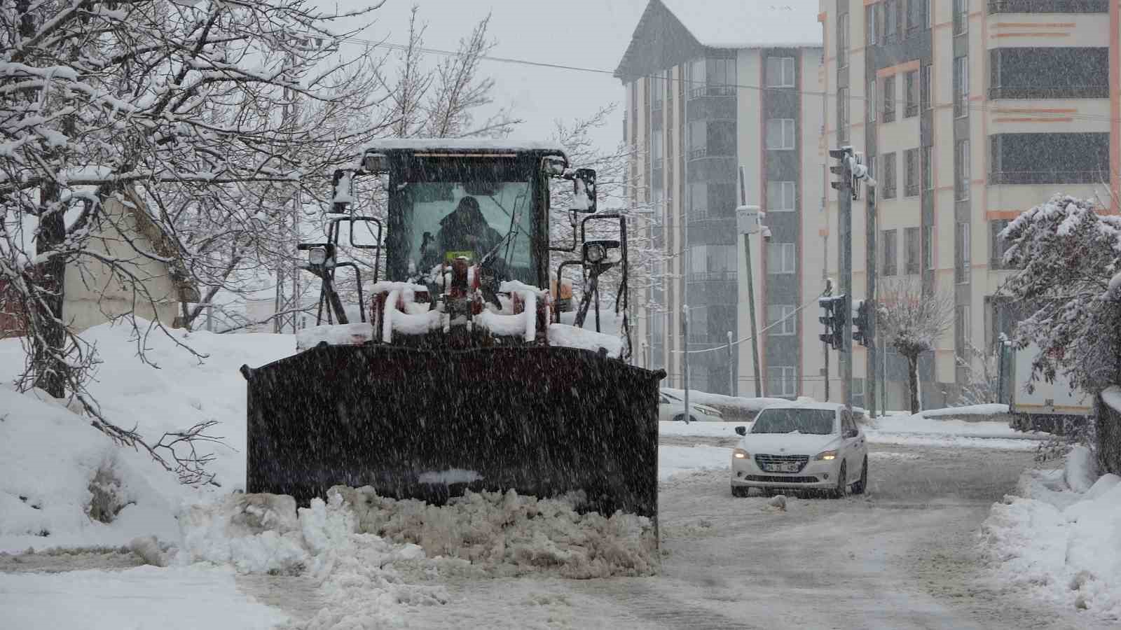 Bitlis’te kar mesaisi
