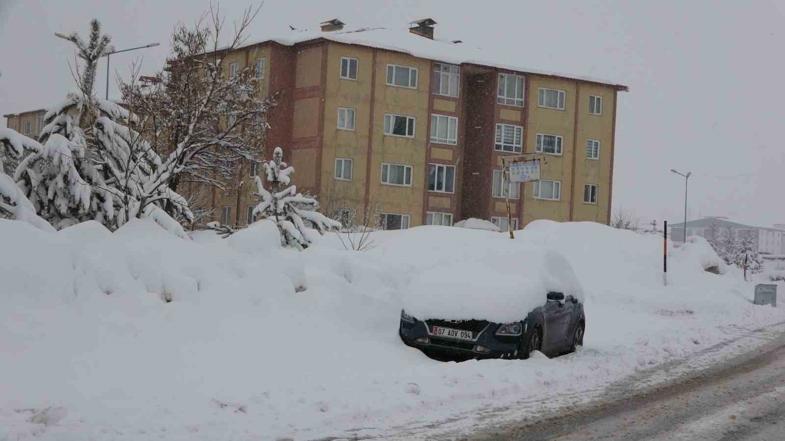 Bitlis’te mart karı 288 köy yolu ulaşıma kapattı
