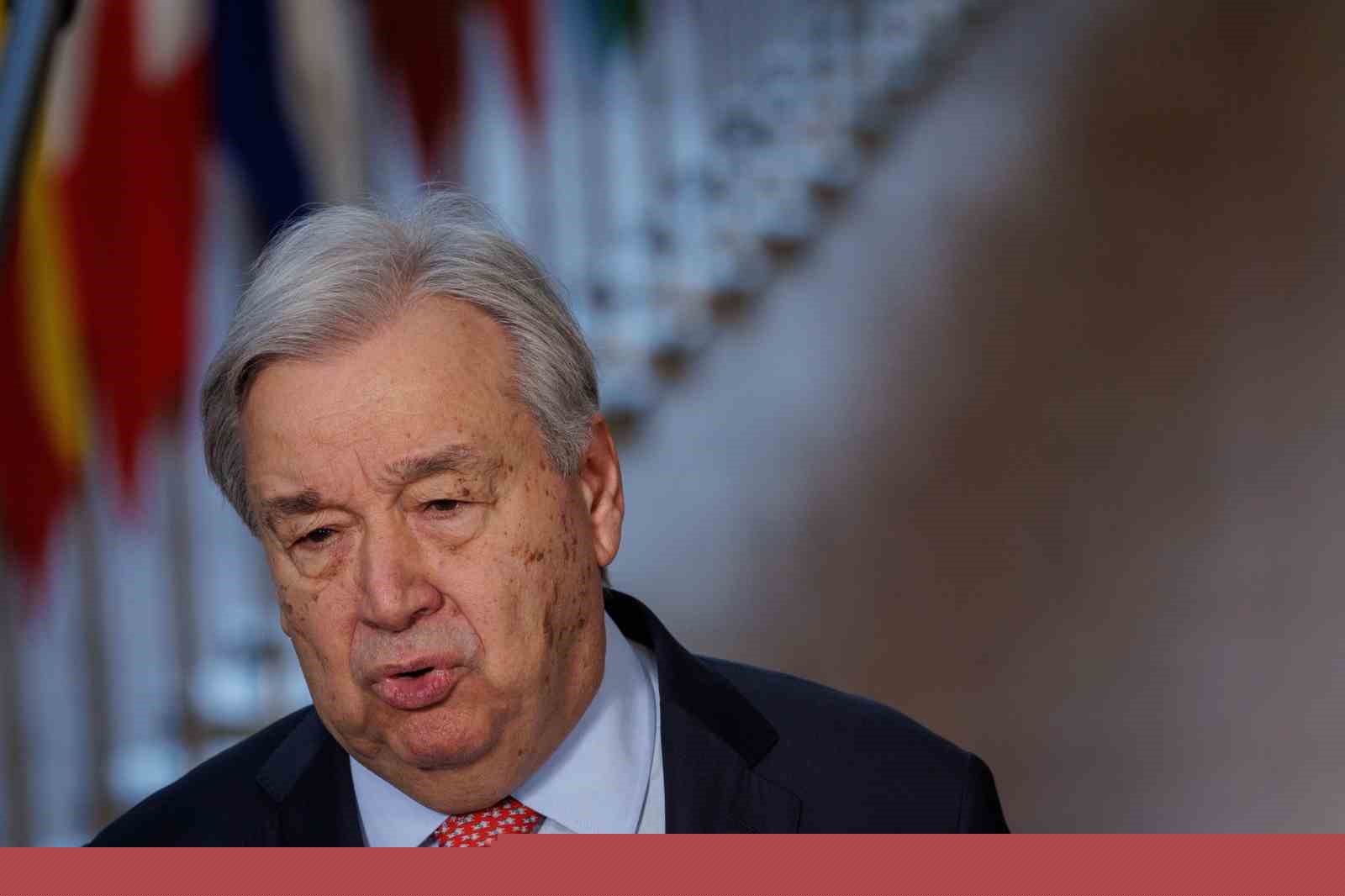 BM Genel Sekreteri Guterres: "ABD ve İsrail’in İran’a karşı yürüttüğü savaşı sona erdirmesinin zamanı geldi"
