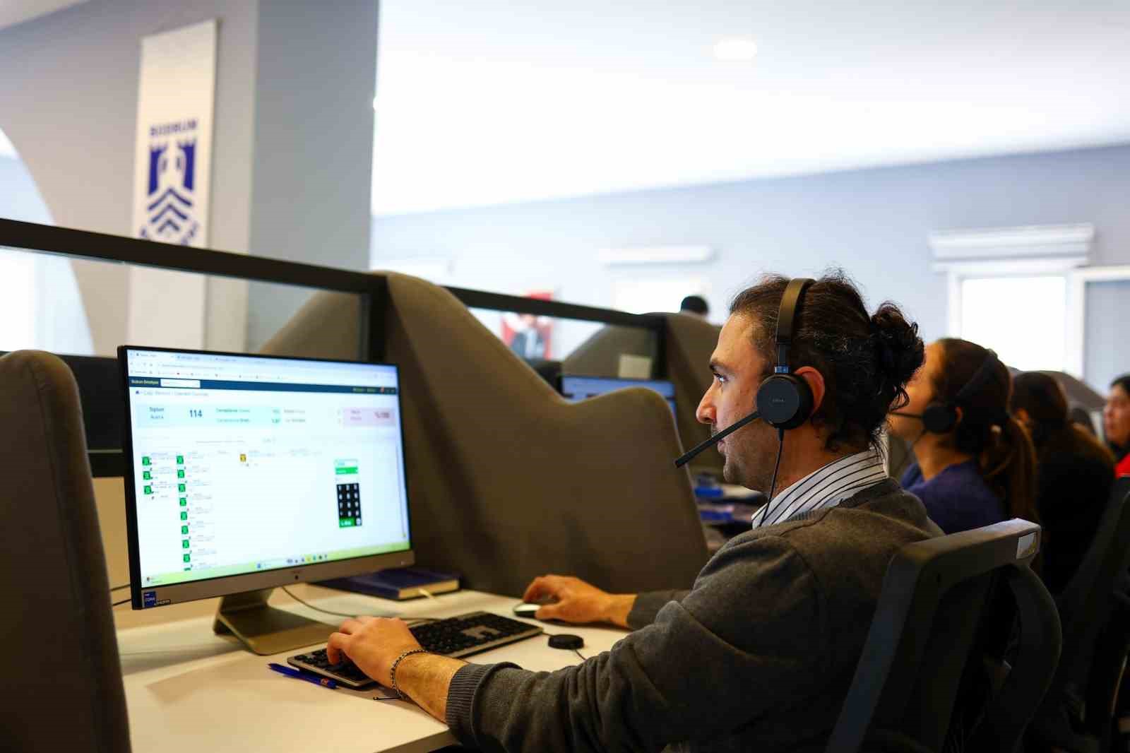 Bodrum Belediyesi Çağrı Merkezi’ne bir yılda 187 bin 331 arama yapıldı
