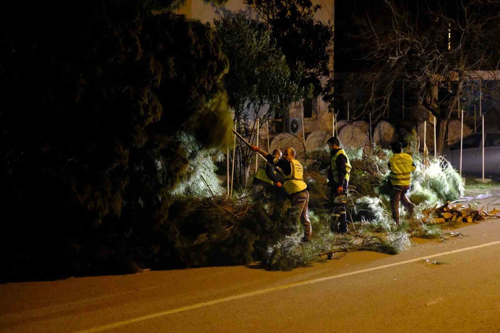 Bodrum Belediyesi fırtına dinlemedi

