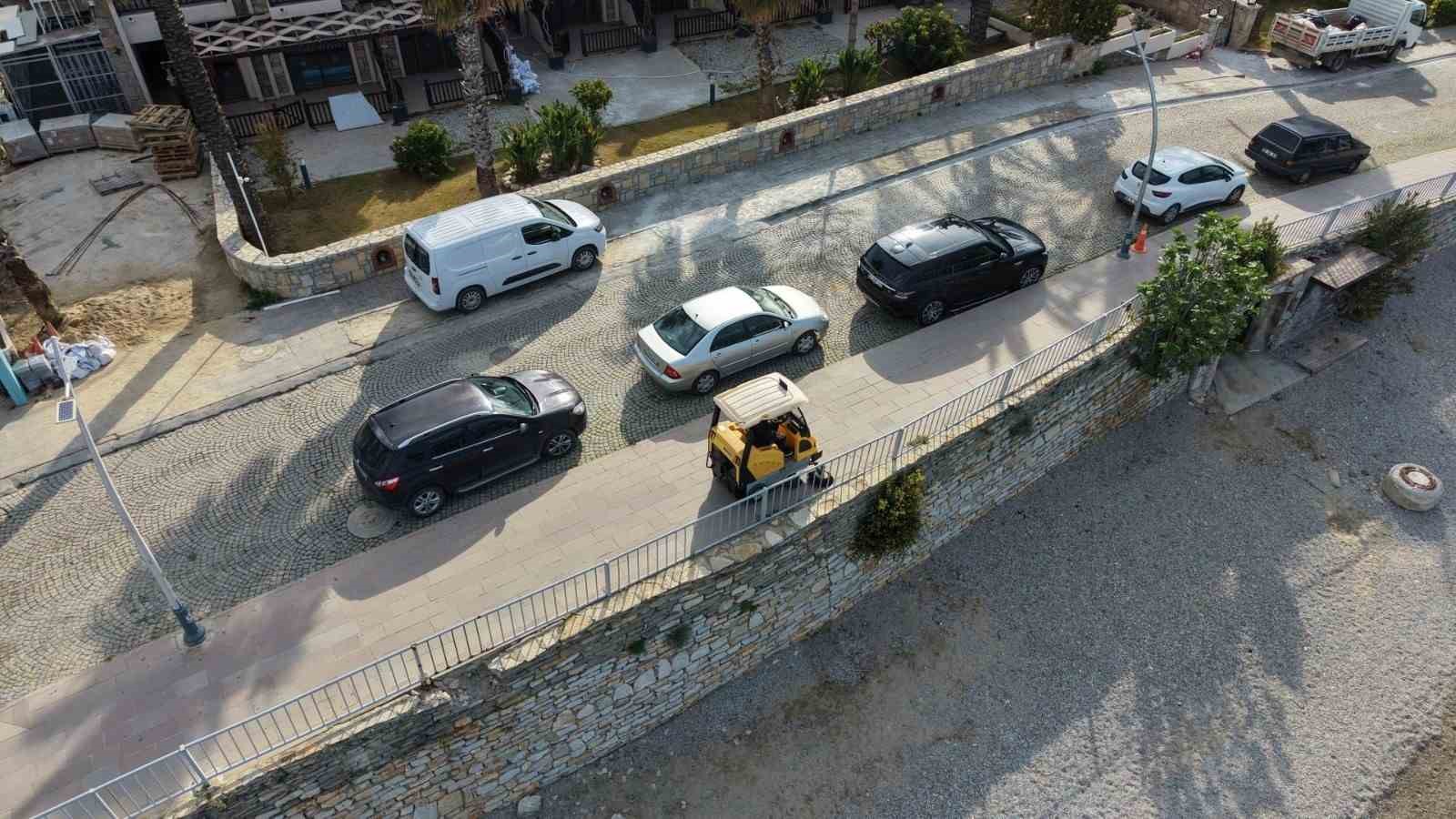 Bodrum Belediyesi plajları yaza hazırlıyor
