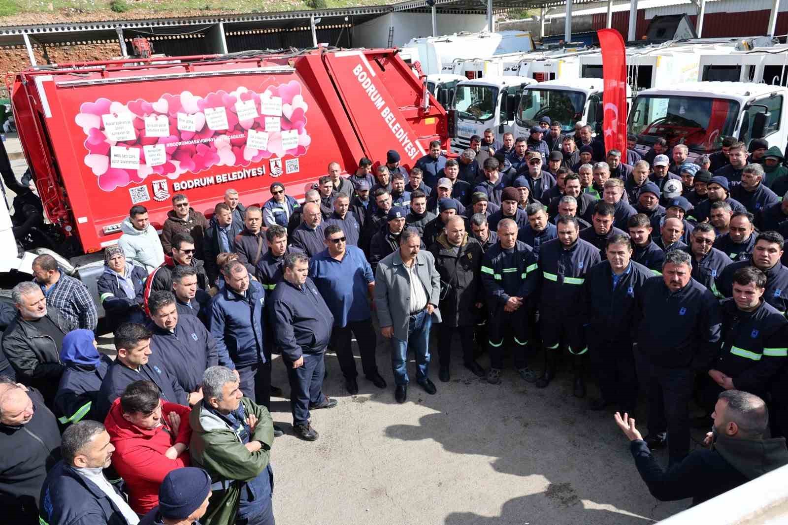 Bodrum Belediyesi’nde araç ve ekipman kullanımı eğitimi
