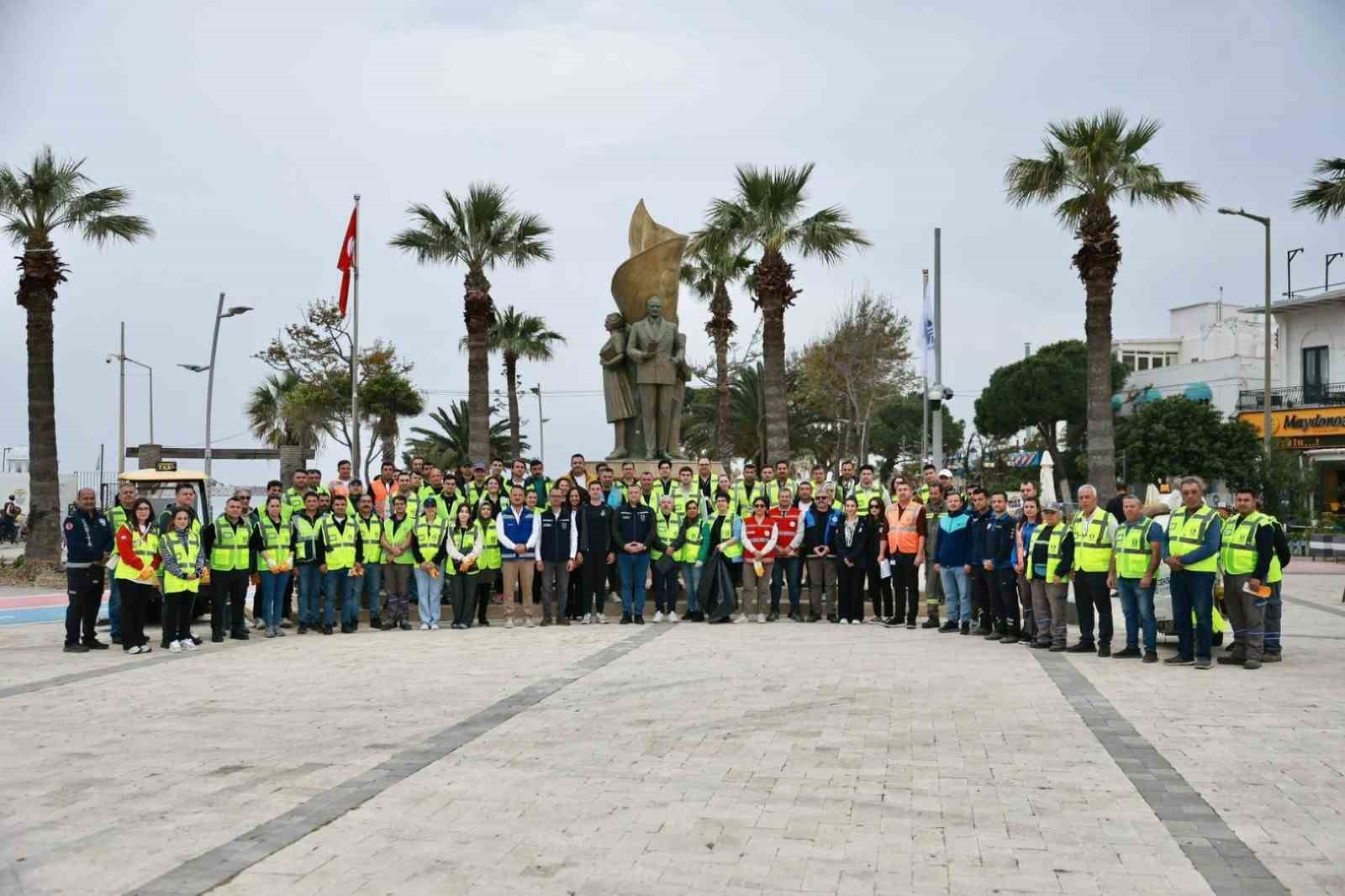 Bodrum’da temizlik seferberliği yeniden başladı
