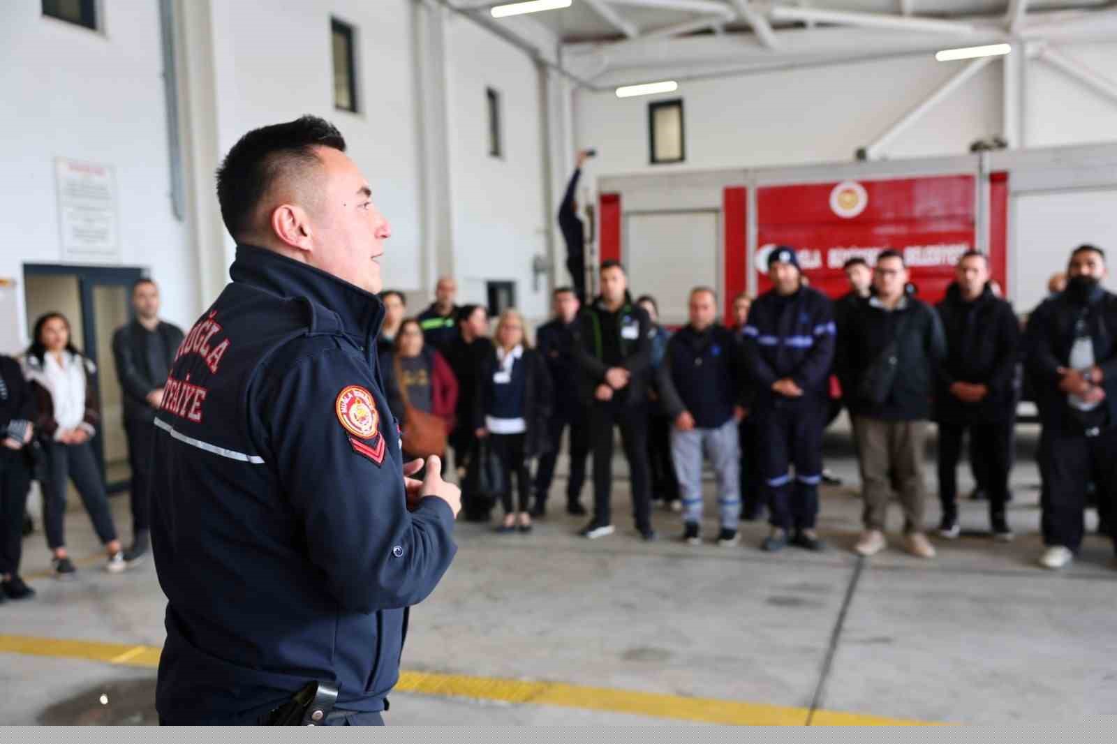 Bodrum’da yangın güvenliği bilinci artırılıyor
