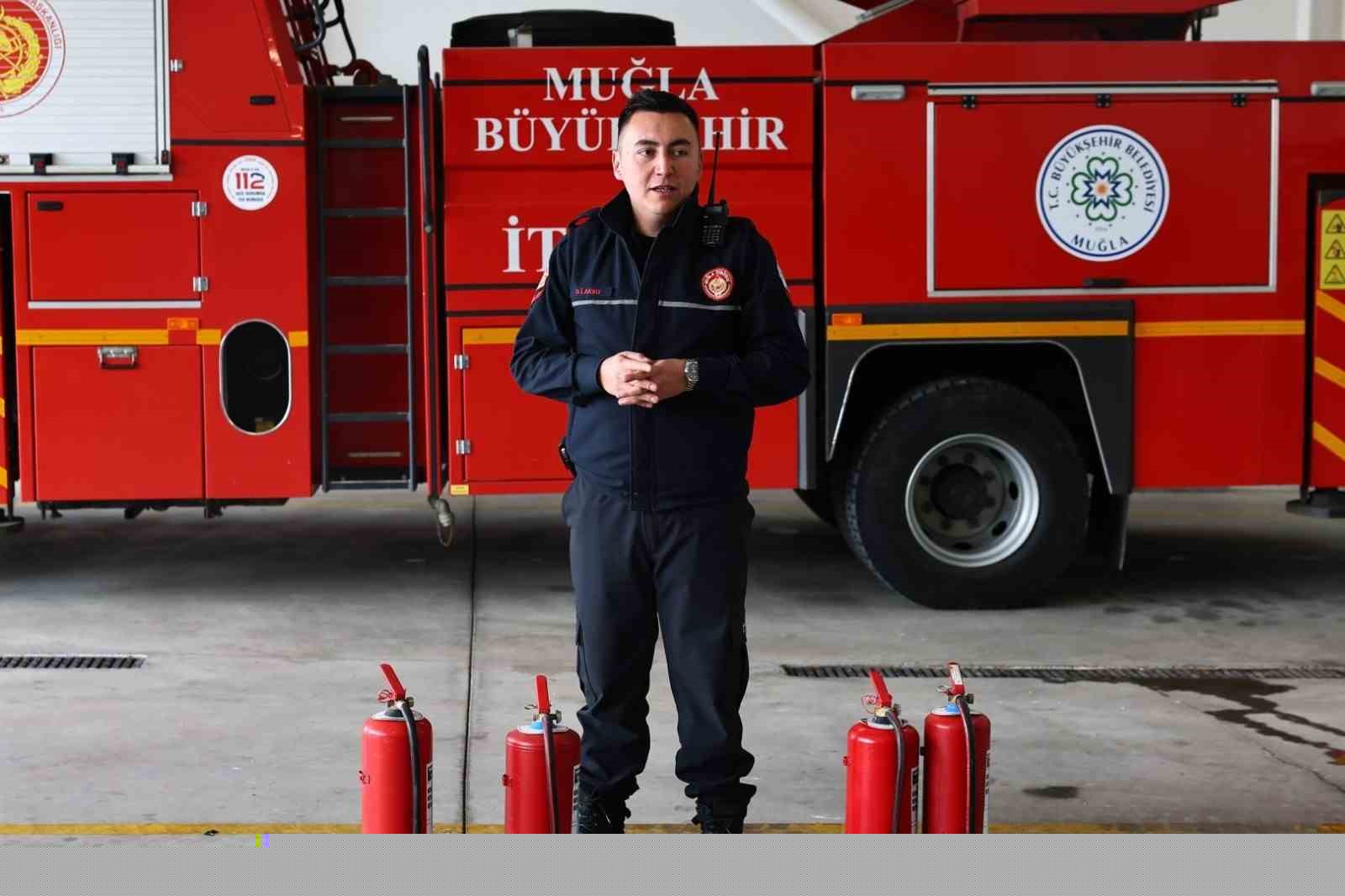 Bodrum’da yangın güvenliği bilinci artırılıyor
