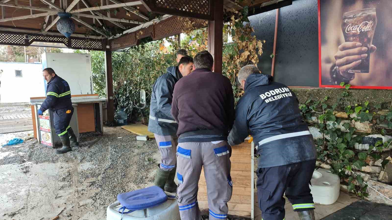 Bodrum’da yıkım başladı
