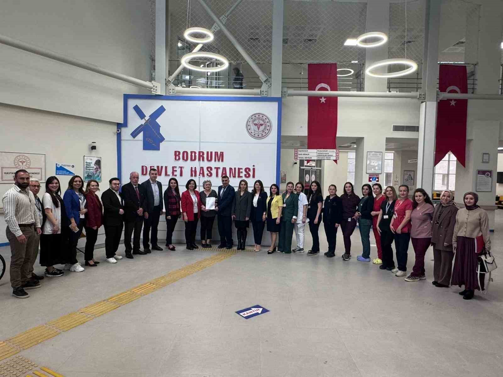 Bodrum’daki hastaneye "anne dostu" unvanı
