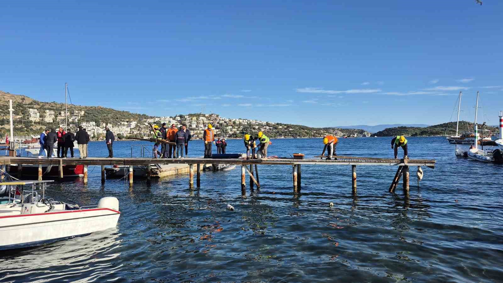 Bodrum’daki kaçak Liman 10 yıl sonra yıkılıyor
