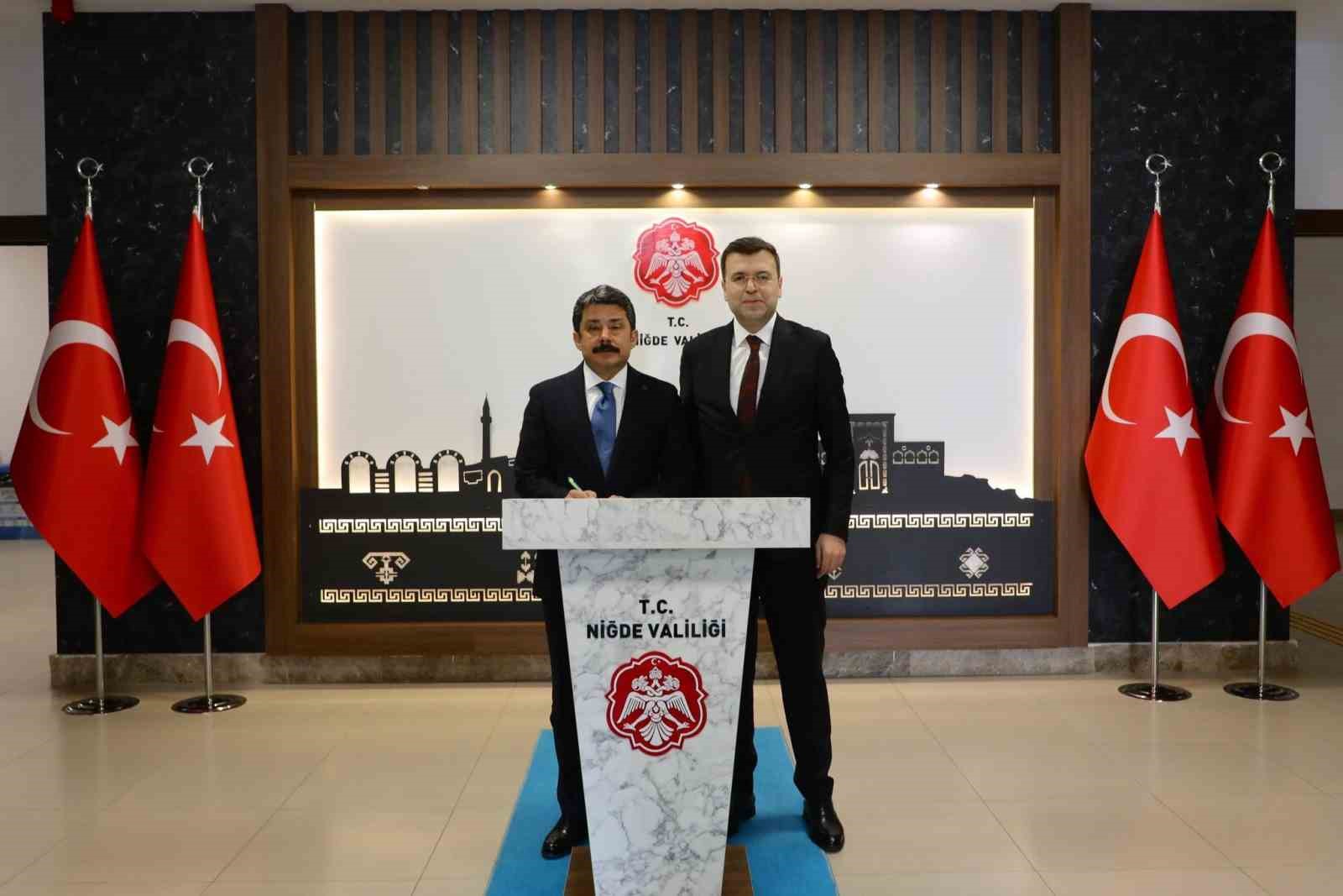 Bölge valilerinden Vali Nedim Akmeşe’ye hayırlı olsun ziyareti
