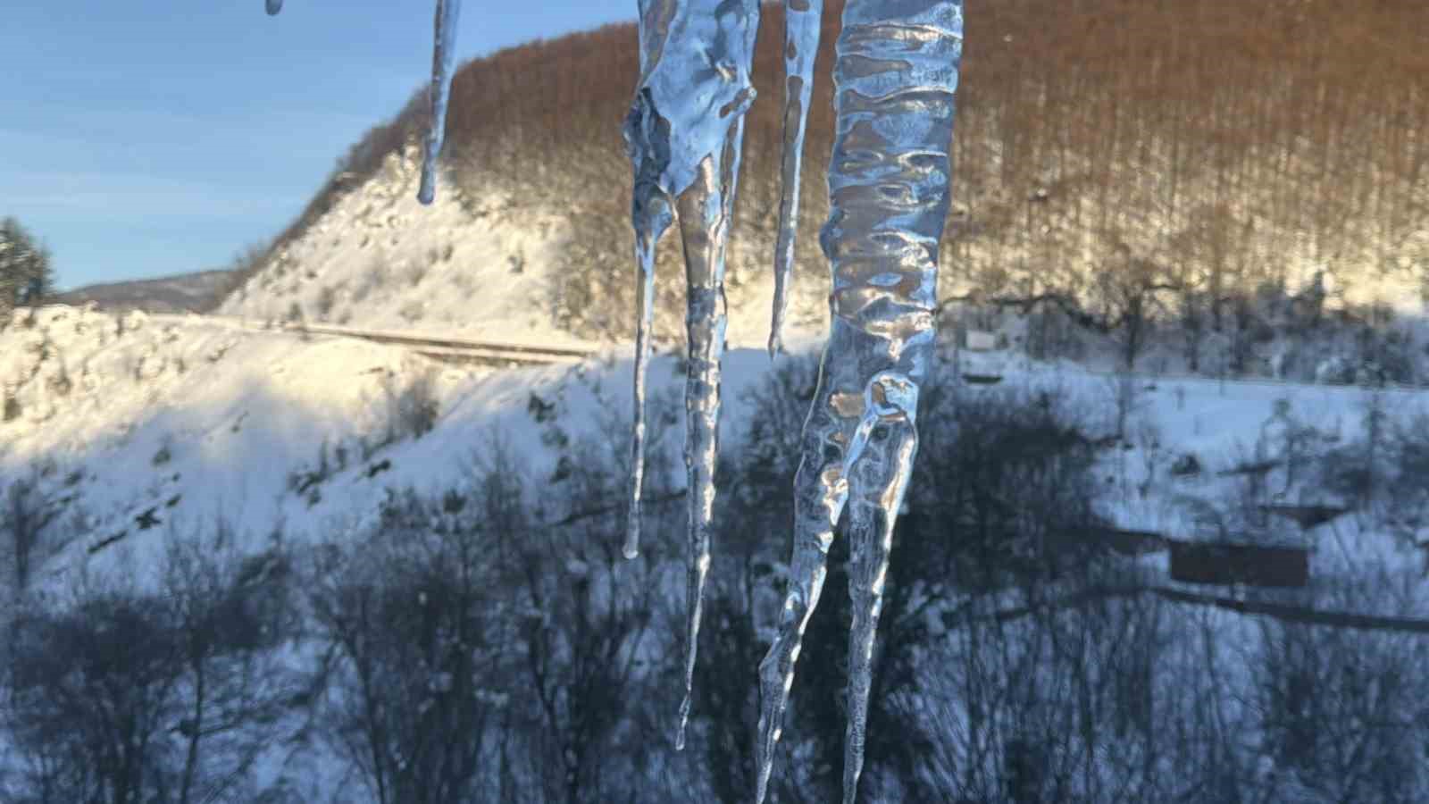 Bolu Dağı’nda gizli buzlanmaya dikkat
