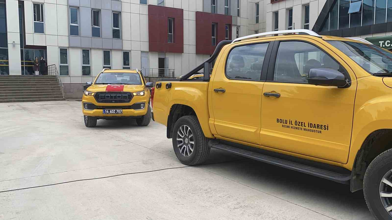 Bolu İl Özel İdaresi filosuna 70 milyonluk takviye
