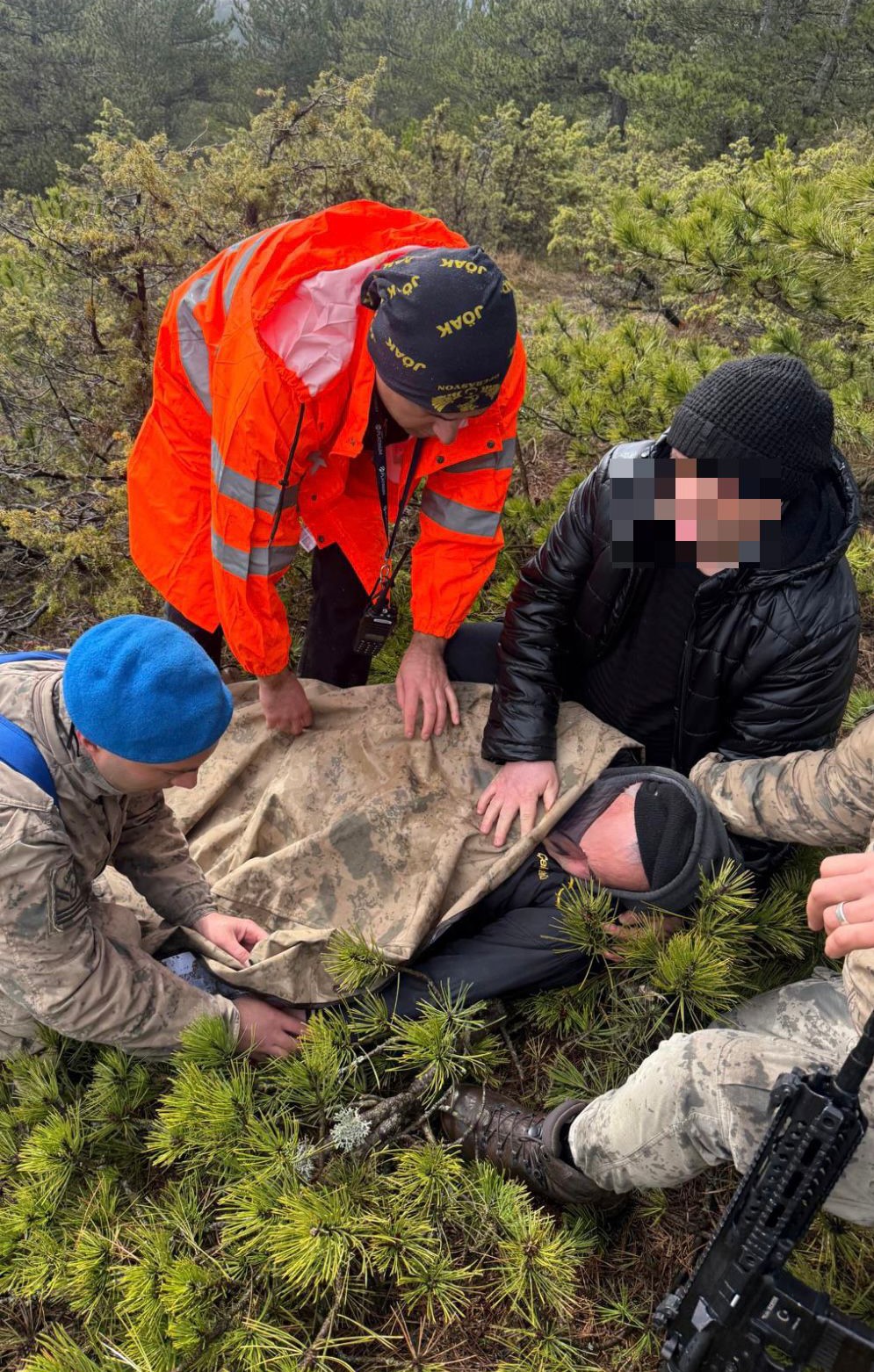 Bolu’da ava giden ve kaybolan vatandaş, 27 saat sonra baygın halde bulundu
