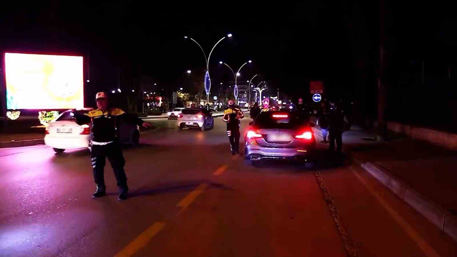 Bolu’da bir haftalık suçla mücadele raporu
