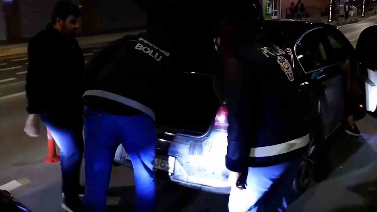 Bolu’da emniyet ve jandarmadan suçlulara geçit yok
