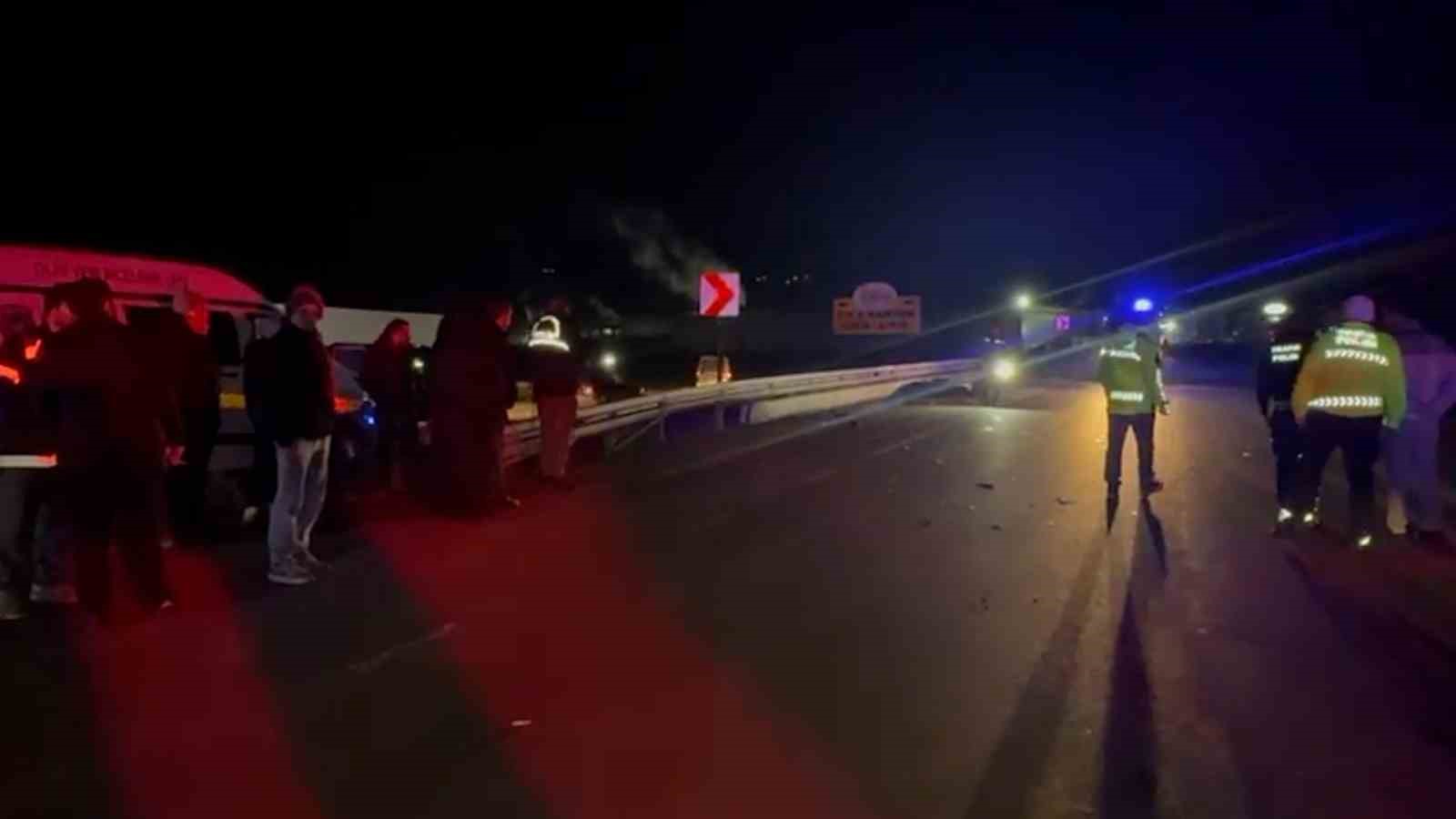 Bolu’da fabrikadan oğlunu almaya giden kadın kazada hayatını kaybetti
