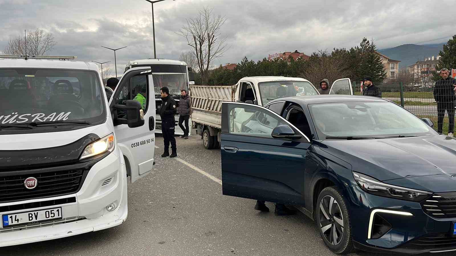 Bolu’da kaza sonrası arbede: 7 yaralı, 2 gözaltı
