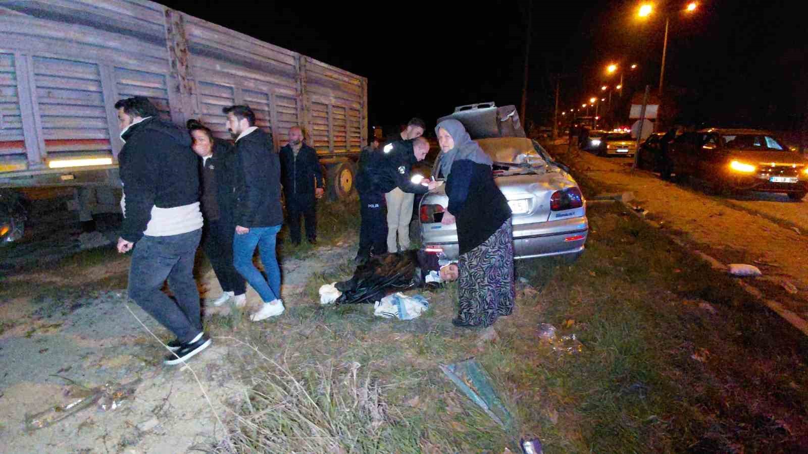 Bolu’da kazada ortalık savaş alanına döndü: 4 yaralı
