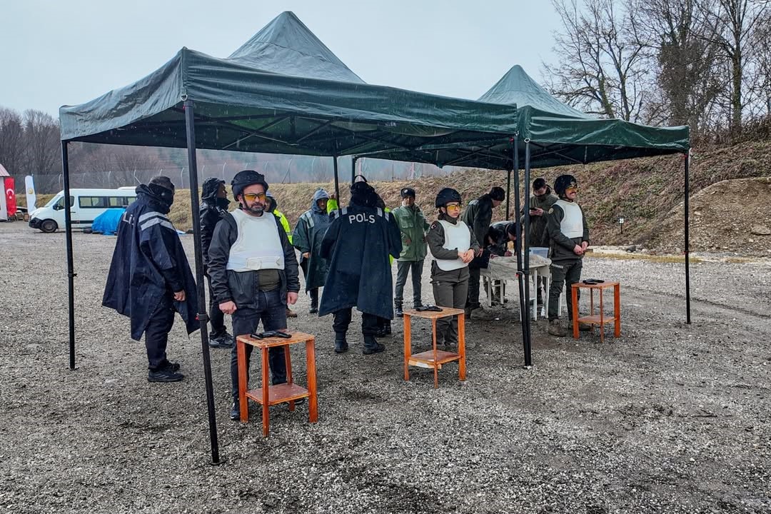 Bolu’da ormancılar atış poligonunda kıyasıya yarıştı
