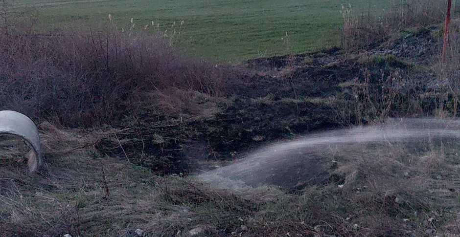 Bolu’da otluk alanda çıkan yangın büyümeden söndürüldü
