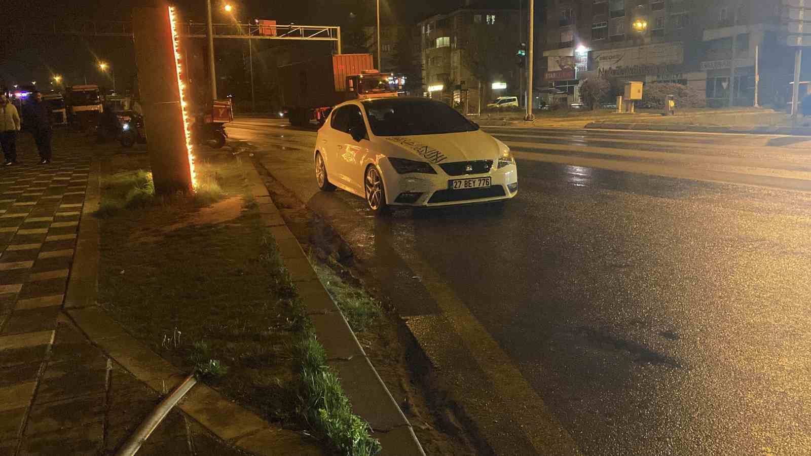 Bolu’da otomobil ile motosiklet çarpıştı: 1 yaralı
