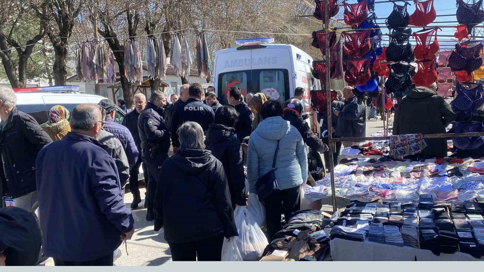 Bolu’da pazarda iki inşaat firması yetkilileri kavga etti: 3 yaralı
