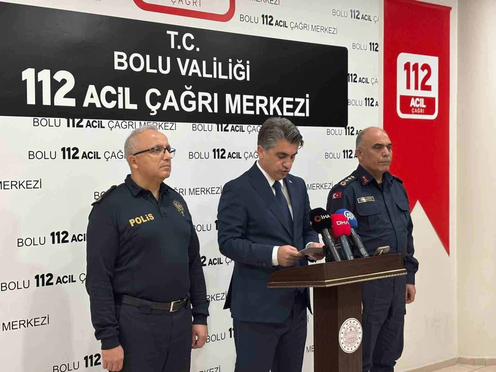 Bolu’da yılbaşında 2 bin 778 personel sahada
